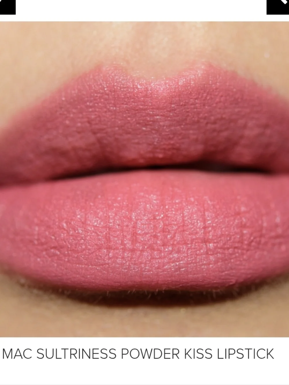 🧚‍♀️SULTRINESS Mac Powder Kiss Lip NWT